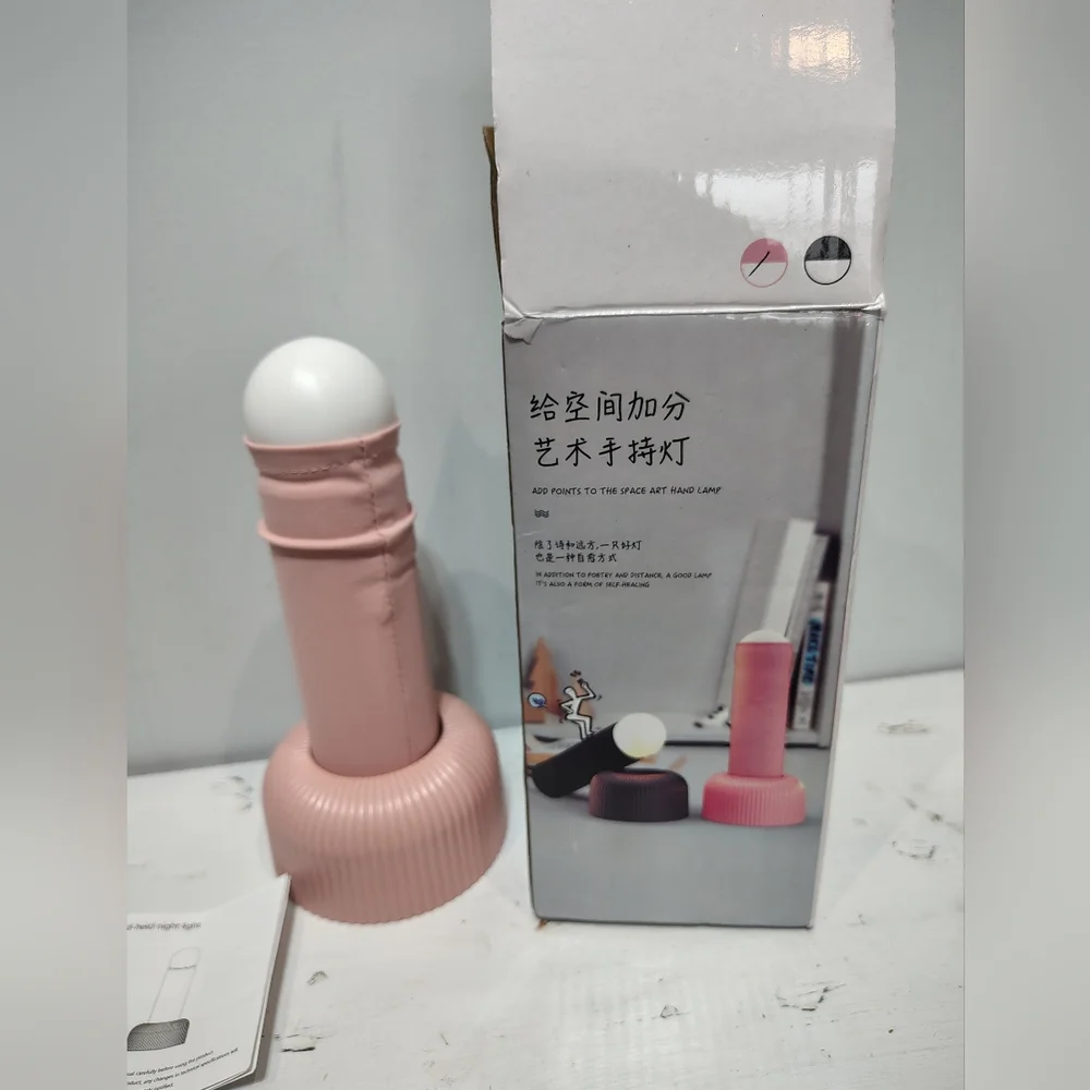 Modern Rechargeable‎ Handheld Table Lamp Portable LED Night Light New in Box